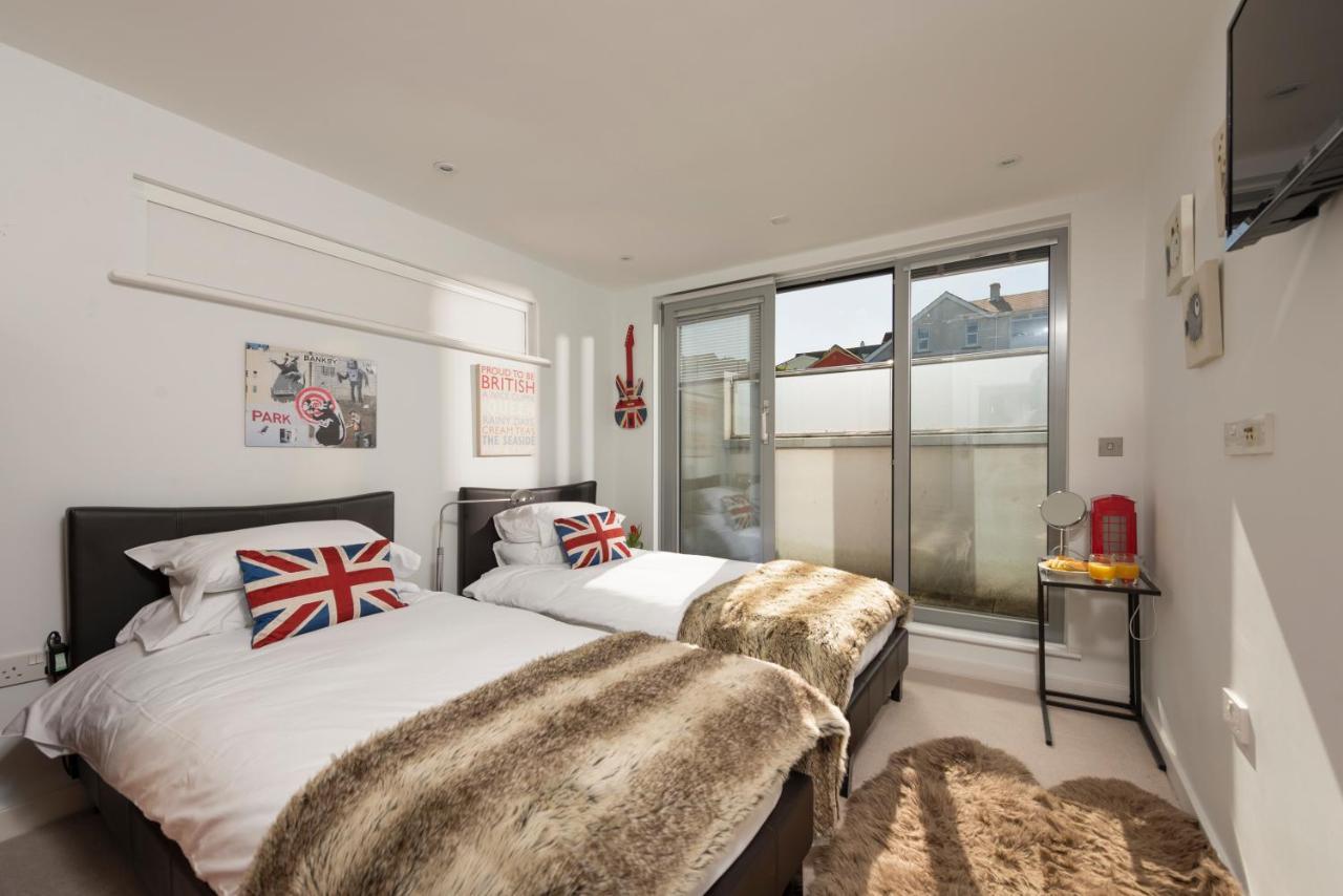 Fistral Beach Penthouse, Newquay Crantock Luaran gambar