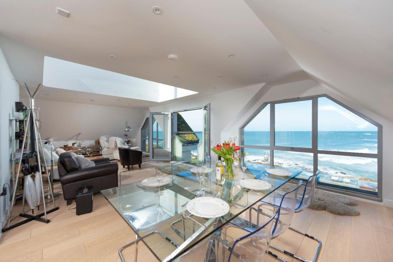 Fistral Beach Penthouse, Newquay Crantock Luaran gambar