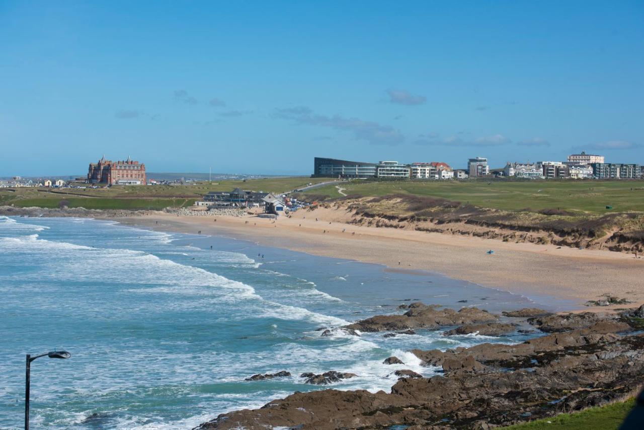 Fistral Beach Penthouse, Newquay Crantock Luaran gambar