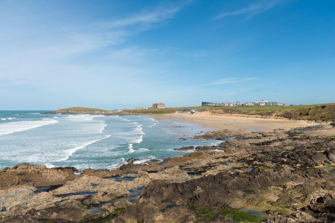 Fistral Beach Penthouse, Newquay Crantock Luaran gambar