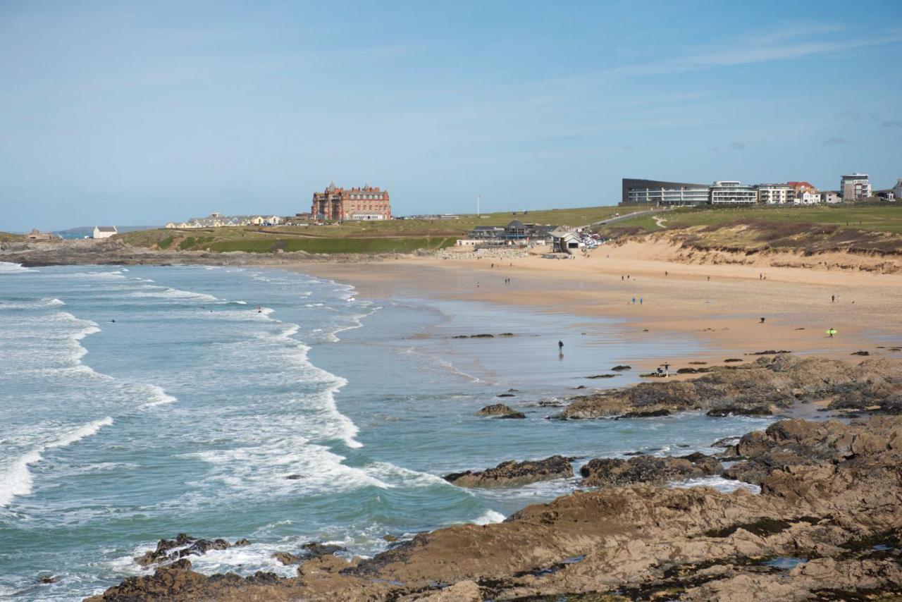 Fistral Beach Penthouse, Newquay Crantock Luaran gambar