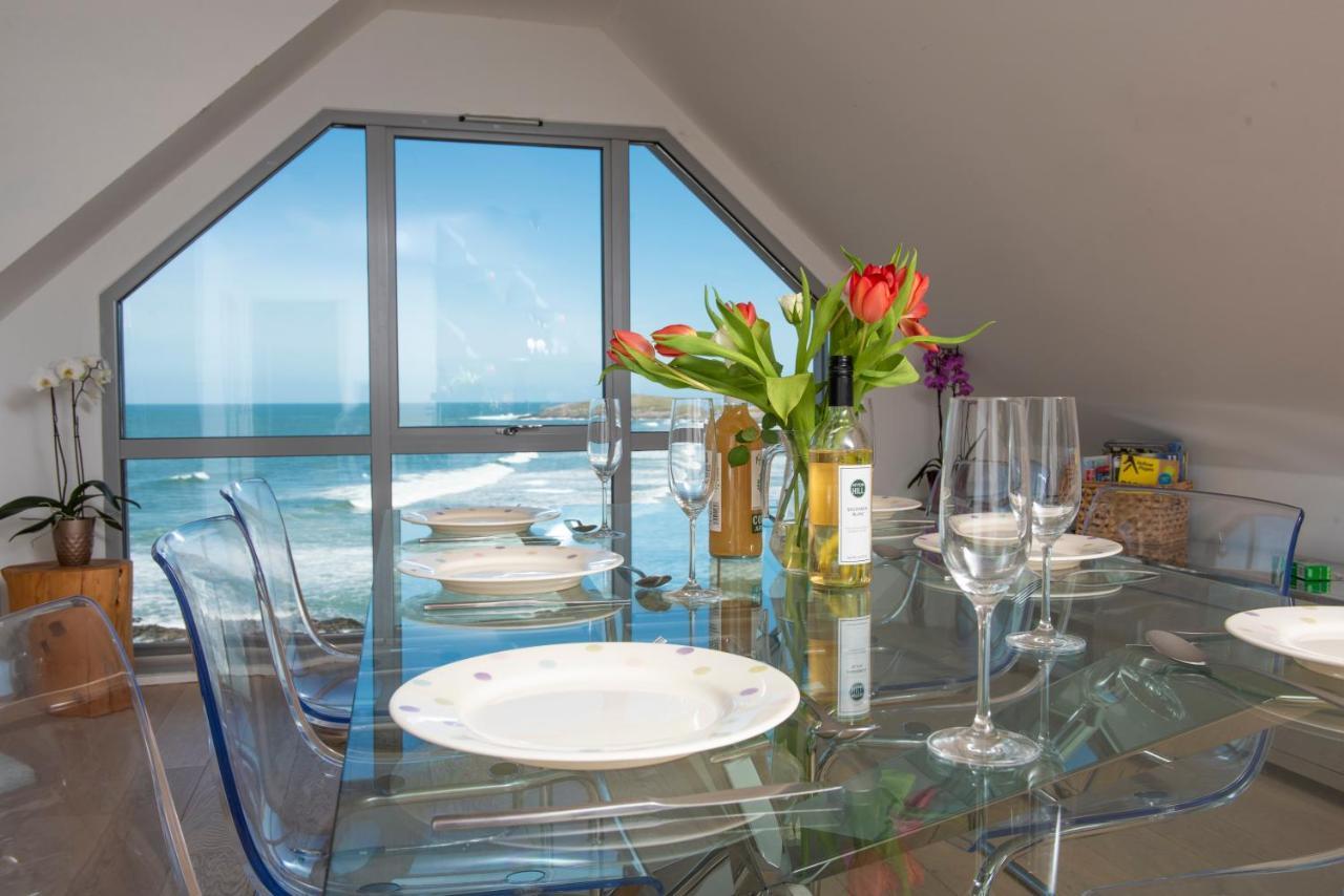 Fistral Beach Penthouse, Newquay Crantock Luaran gambar